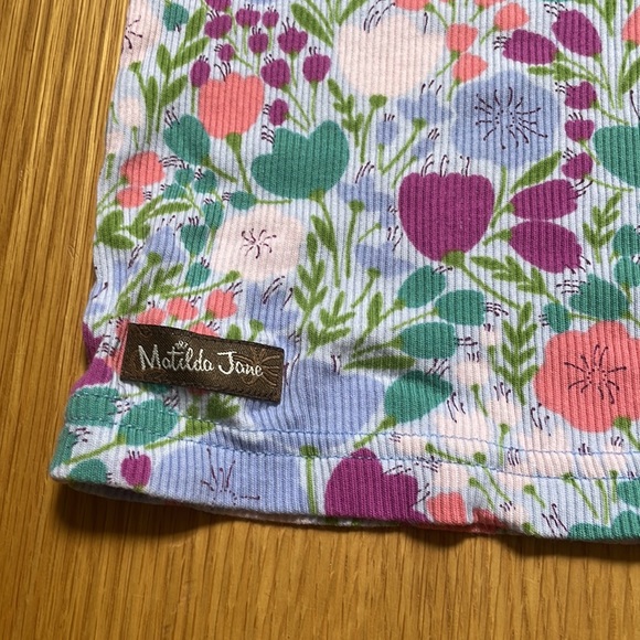 Matilda Jane floral ribbed tank top - Picture 4 of 4